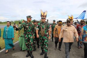 Sinergi TNI-Pemda Perkuat Pembangunan, Danrem 172/PWY Kunjungi Yahukimo dan Pegunungan Bintang