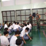 Koramil 01/MTG Melaksanakan Kegiatan Komsos dan Army Go To School