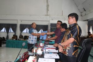 Sejumlah Saran Fraksi DPRD Toba Terhadap Ranperda Pertanggungjawaban Pelaksanaan APBD Pemkab Toba TA 2024