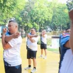 Koramil 05/Kebayoran Baru Galakkan Olahraga demi Tubuh yang Sehat