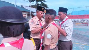Kodim 1710/Mimika Tutup Persami Pramuka, Wujudkan Generasi Berkarakter dan Disiplin