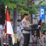 Kapolrestabes Surabaya Pimpin Upacara Kenaikan Pangkat 189 Personel