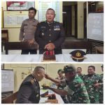 Di HUT Bhayangkara ke -79, Polsek Laguboti Dapat Kejutan dari TNI dan Kelurahan