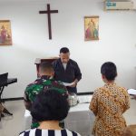 Ibadah Rutin Subdisbinrohprot Disbintalad, Percaya kepada Tuhan Kunci Kesuksesan dalam Tugas