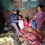 Detiman Manurung Terbaring Delapan Tahun di Tempat Tidur, Juvenry Manurung Beri Bantuan Sembako