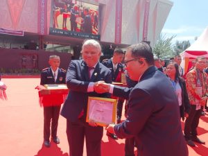 120 Siswa/i Yayasan TB Soposurung-SMAN 2 Balige Dikukuhkan Sebagai Angkatan XXXVI