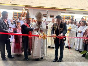 Peresmian dan Pemberkatan Gedung Pastoran dan Aula Gereja Paroki St Koendraad Parzham Lintongnihuta