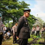 AKP Rachmad Basuki Wafat, Polres Metro Jakpus Gelar Upacara Kedinasan