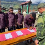 Empat Mantan Anggota OPM Berikrar Setia Kembali ke Pangkuan Ibu Pertiwi