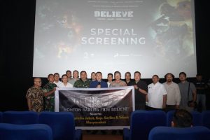 Dandim 0502/JU Hadiri Nonton Bareng Film “Believe” Bersama Forkopimko dan Tokoh Masyarakat