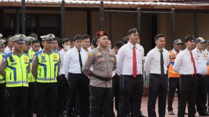 Ops Patuh Toba 2025 Akan Berlangsung Polres Taput Laksanakan Apel Gelar Pasukan.