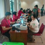 Kodim 0502/JU Dukung RSPAD Gatot Subroto dalam Kegiatan Donor Darah untuk Indonesia Sehat