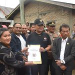 Bupati Humbahas Tinjau Gotong Royong Normalisasi Sungai Aek Sibundong