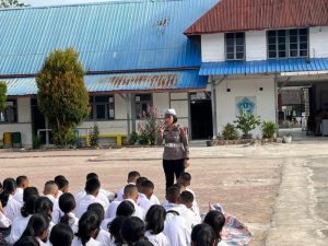 Police Go To School di SMAN 1 Balige, Satlantas Polres Toba Ajak Para Pelajar Disiplin Berlalu Lintas