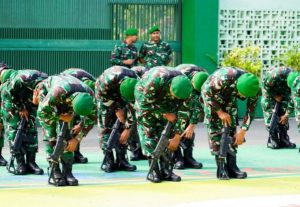 Tim Waslakgiat Kodiklat Angkatan Darat Pantau Permildas Kodim Bojonegoro