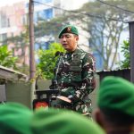 KASAD Beri Apresiasi dan Peringatan Keras Judi Online pada Upacara 17-an Korem 052/Wkr