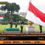 Batalyon Arhanud 6/BAY Gelar Upacara 17-an, Pangdam Jaya Tekankan Semangat Patriotisme dan Disiplin Prajurit
