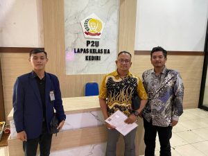 Kunjungan Pengacara Kepada Kliennya di Lapas Klas 2A Kediri Tetap Ikuti Aturan Berlaku