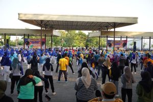 Wabup Tuban Turut Meriahkan Acara Senam Bersama KORMI