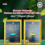 SMBR Raih Sertifikat PROPER Hijau Dan Biru Dari Kementerian LHK Bukti Nyata Komitmen Lingkungan