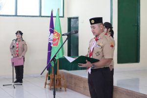Upacara Pelantikan Dewan Kerja Saka Wira Kartika Cabang Kodim 0504/Jakarta Selatan