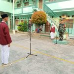 Tumbuhkan Cinta Tanah Air Sejak Dini, Danramil 01/Kranji Pimpin Upacara di Yayasan Nurul Huda Bekasi