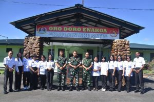 Dandim 1710/Mimika Beri Pengarahan Kepada SPPI Yang Baru Menyelesaikan Pendidikan Di Rindam XVII/Cen