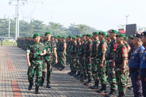 TNI Siaga Bencana: Korem 052/Wkr Gelar Pasukan di Serpong