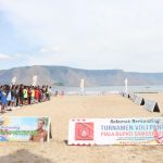 Turnamen Voli Pantai Antar Pelajar Memperebutkan Piala Bupati Samosir 2025 Resmi Bergulir.