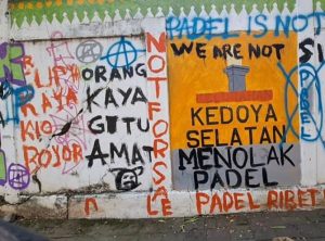 Warga Kedoya Selatan Menolak Keras Lapangan Bola Dialih Fungsikan Jadi Lapangan Padel