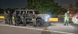 Patroli Guantibmas Koramil 03/Pasar Rebo, Ciracas, Ciptakan Wilayah Kondusif