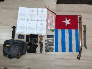 Satgas Gabungan TNI Lumpuhkan Dua Anggota OPM dan Amankan Dokumen Penting