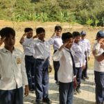 Tanamkan Karakter Kedisiplinan, Satgas TMMD 125 Bojonegoro bekali Pelajar dengan Wasbang dan PBB