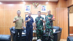 Jalin Sinergitas, Dandim 0501/JP Laksanakan Kunjungan Kerja ke Kantor Bea Cukai DKI Jakarta