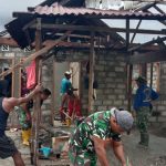 TMMD 125 Kodim 1506/Namlea Rehap Rumah Tidak Layak Huni Ibu Wahadu Letetuny Capai 45%