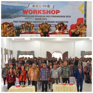 Workshop Evaluasi Pengelolaan Keuangan dan Pembangunan Desa di Humbahas