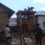 Sumur Bor dan Tower Air Bersih Kamanglale Hampir Rampung, Satgas TMMD 125 Kodim 1506/Namlea Dibantu Masyarakat
