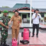 Prajurit Kodim 1710/Mimika dan Persit KCK Cabang XXXV Terima Sosialisasi Penggunaan Gas LPG