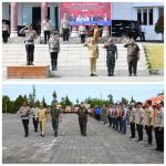 Kapolres Pimpin Apel Gelar Pasukan dan Peralatan Kesiapsiagaan Penanggulangan Bencana
