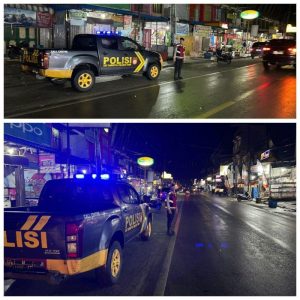 Tim Patroli Perintis Presisi Polres Toba Intensifkan Patroli dan Jaga Kamtibmas di Malam Hari