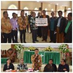 Bupati Humbahas Letakkan Batu Pertama Pembangunan Rumah Dinas Pendeta HKBP Resort Marbun Barat