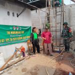 TNI Manunggal Air Kodim 0507/Bekasi Bangun Sumur Bor, Bantu Warga Penuhi Kebutuhan Air Bersih