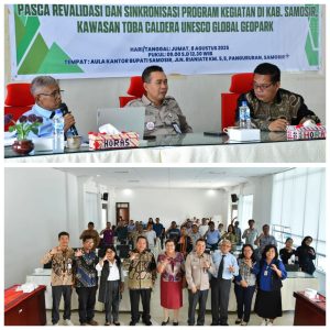 Gelar Focus Group Discussion Pasca Revalidasi dan Sinkronisasi Program Kegiatan di Kabupaten Samosir