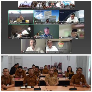 Pemerintah Kabupaten Humbahas Ikuti Rakor Dipimpin Mendagri