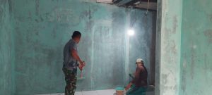 Pembangunan Fisik TMMD 125 Kodim 0507/Bekasi Masuki Tahap Pengecatan Rumah Rutilahu