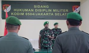 Melawan Judol, Kodim 0504/JS Gelar Sidang Kumplin