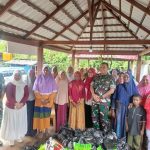 Sambut HUT RI Ke-80 Tahun 2025, Kodim 1710/Mimika Gelar Bakti Sosial Bagi Sembako Kepada Kaum Dhuafa Dan Mualaf