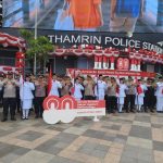 Bundaran HI Bergema Indonesia Raya, Sambut HUT ke-80 RI dengan Khidmat