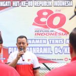 Koramil 04/Kebayoran Lama gelar Turnamen Tenis Meja HUT Ke-80 RI