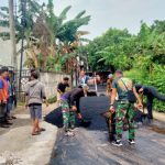 Jalan Asam Sari Tuntas Diaspal, TMMD 125 Kodim 0507/Bekasi Wujudkan Akses Nyaman bagi Warga Mustikasari